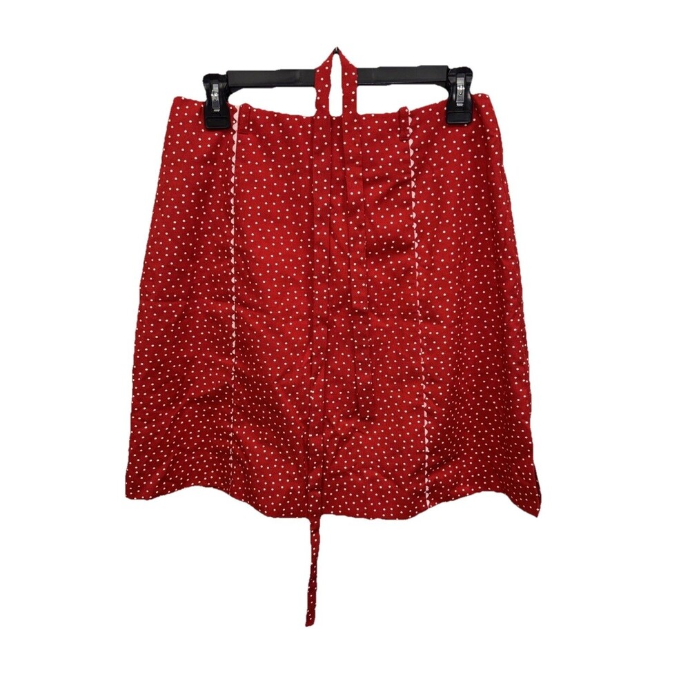 American Golfer Women Skort Ted Polkadot Zip Union Tag Belted Zip 28X20” S